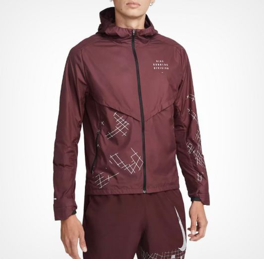 Veste de running Nike Storm-FIT Run Division Flash Bordeaux