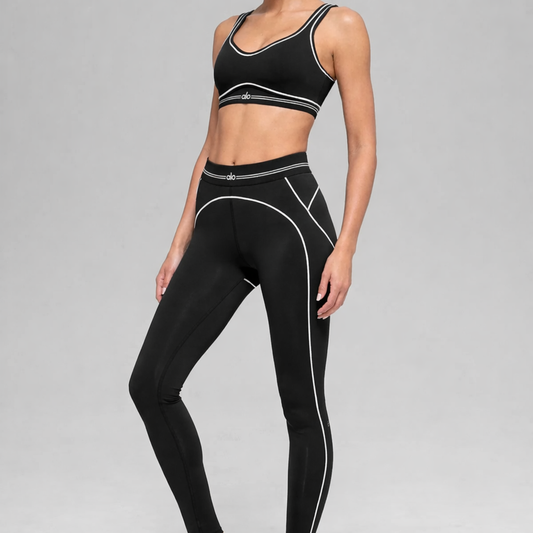Brassière Air Brush + Legging taille haute ALO