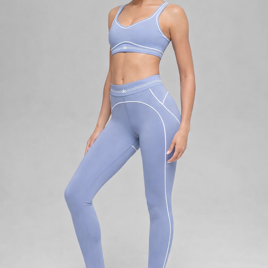 Brassière Air Brush + Legging taille haute ALO