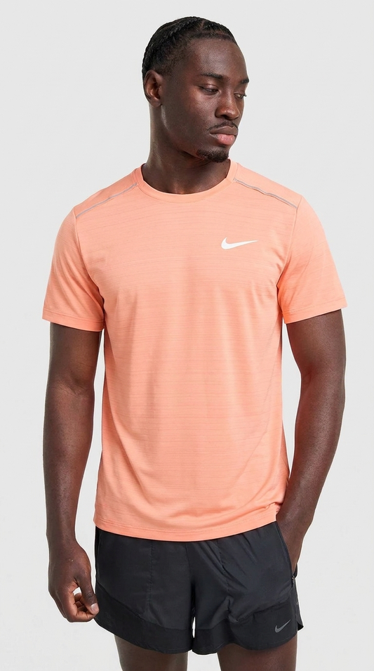 T-Shirt  Nike Miler Dri-FIT - Orange